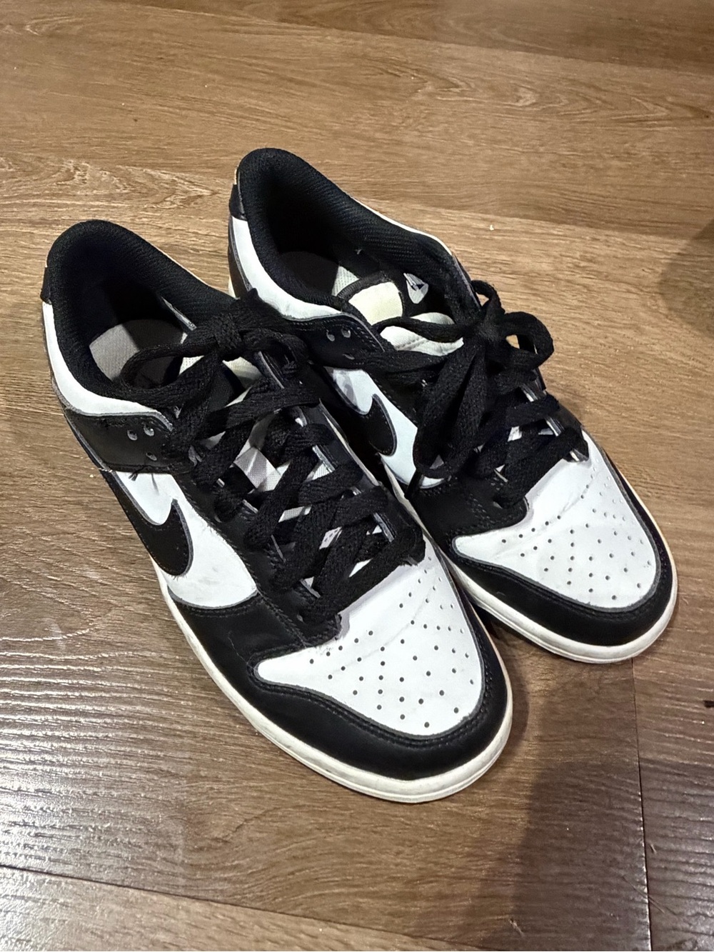 Nike Panda Black and White Dunks